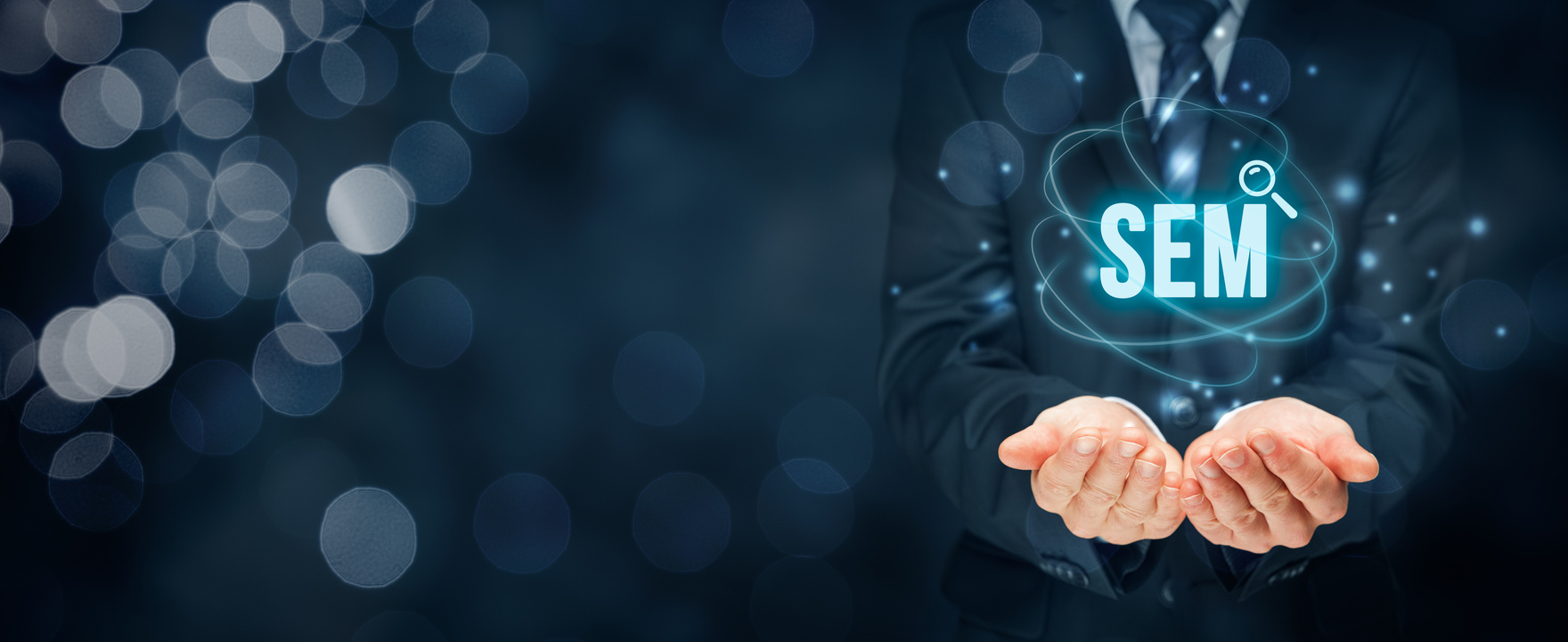 Search engine marketing - SEM concept